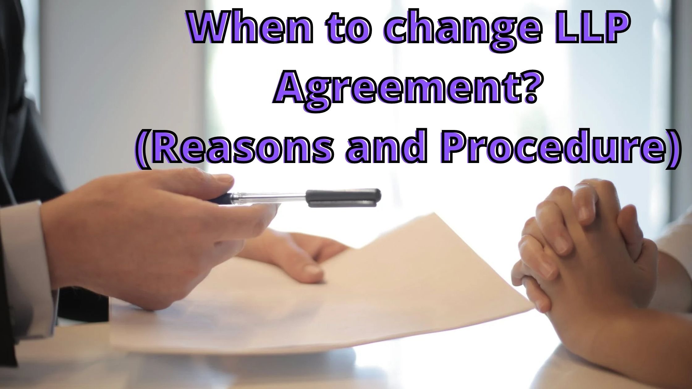 Change LLP Agreement