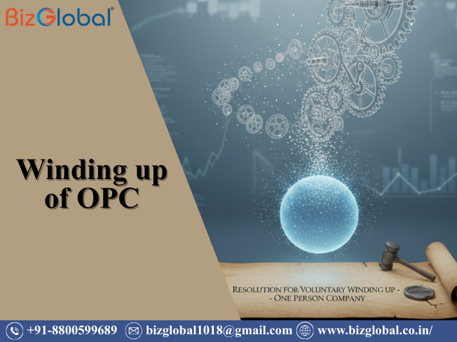 Winding Up of One Person Company