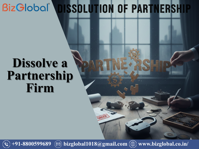 Dissolve a Partnership Firm