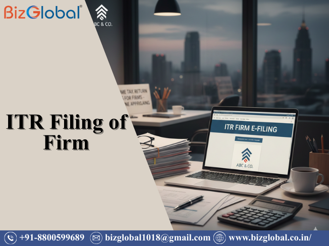 ITR Filing of Firm