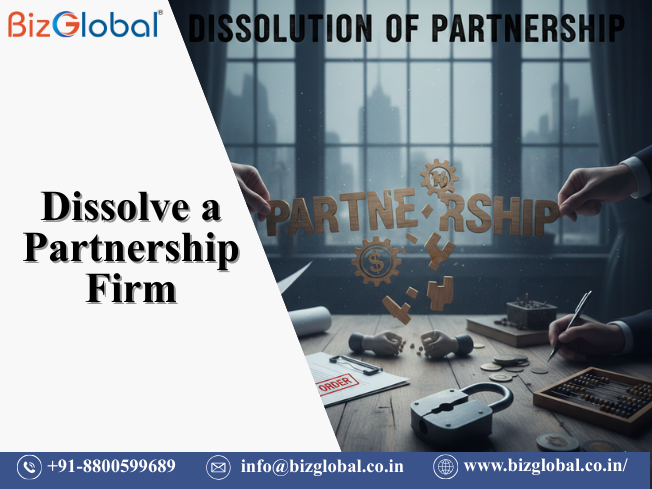 Dissolve a Partnership Firm